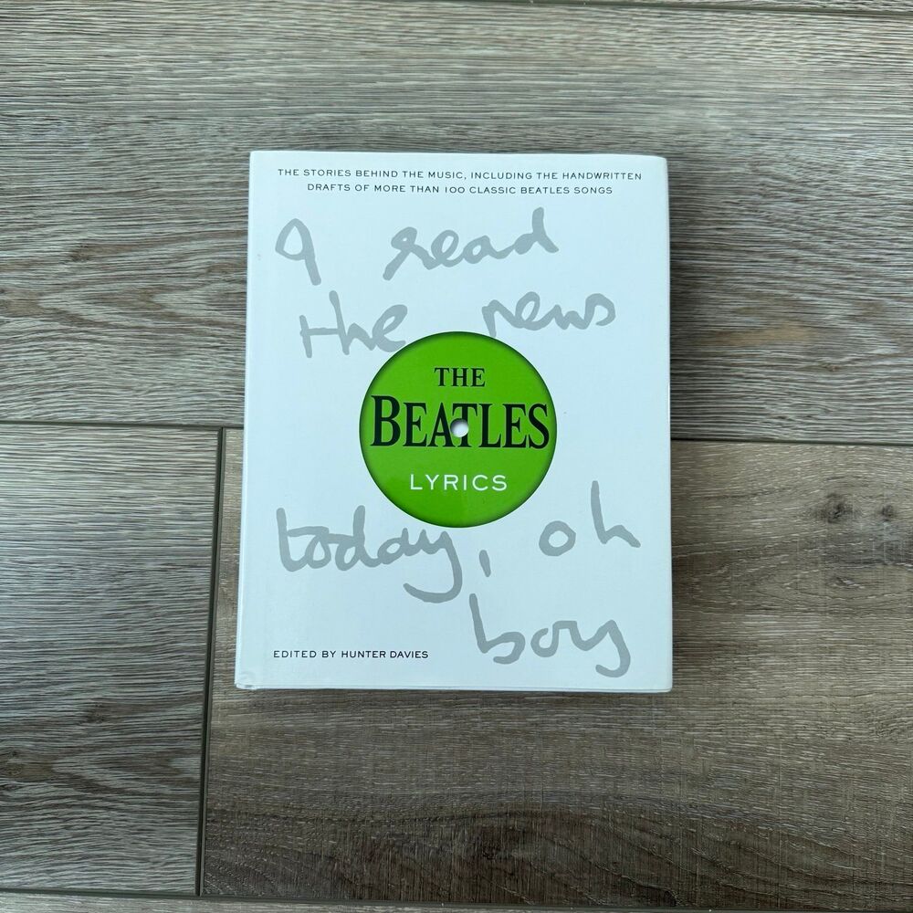 The Beatles Lyrics Book